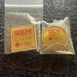 Two 2014 Sochi Olympics pins